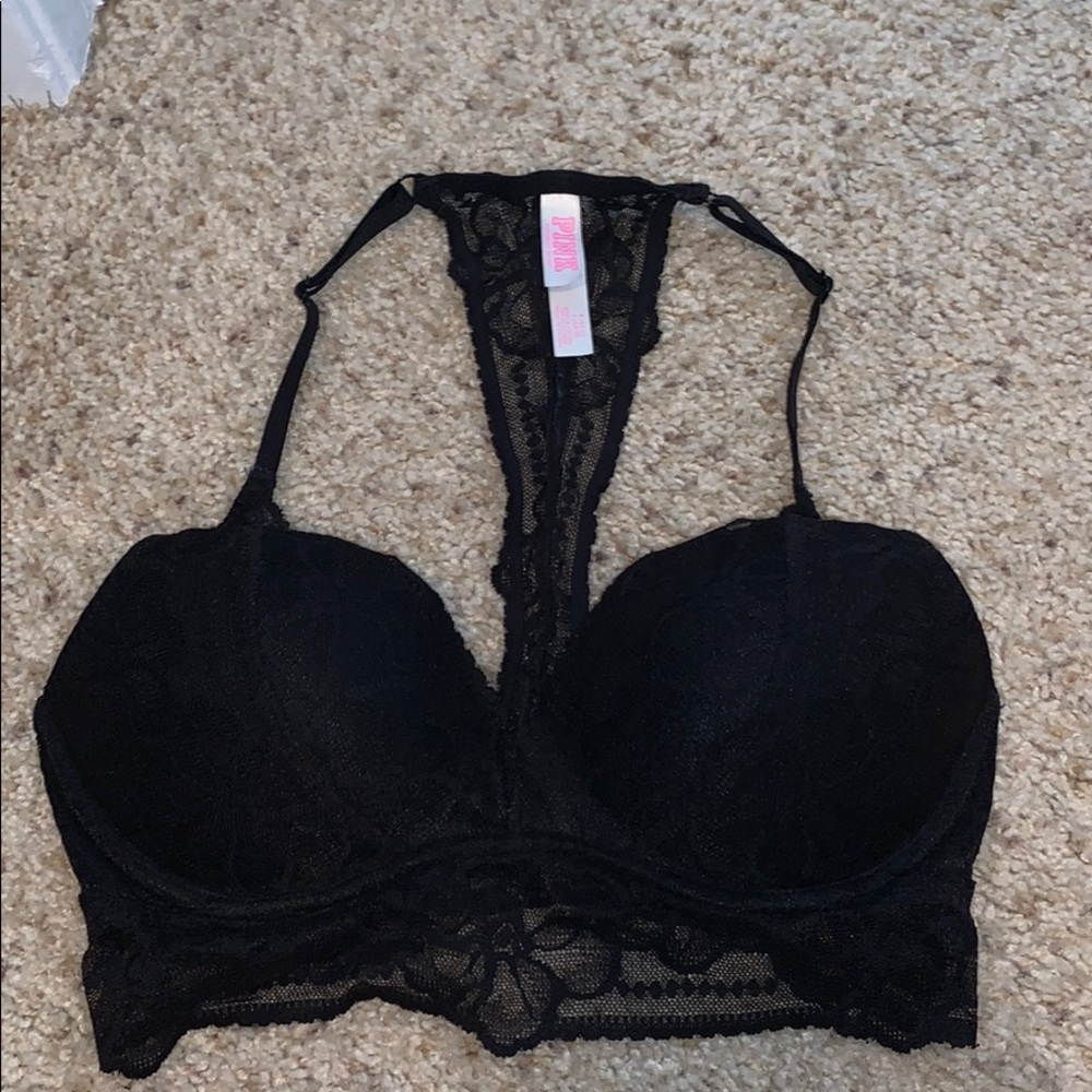 Pink bra
